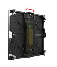Gabinete de aluminio negro de la fundición a presión de la pantalla llevada P2.5 480x480m m de la etapa de la estrella interior de alquiler SMD de la nación