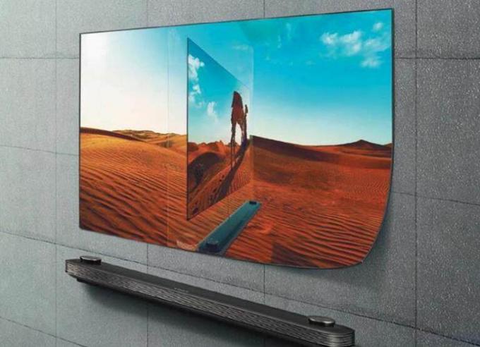el micrófono llevó la mini exhibición llevada de la TV