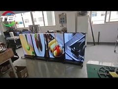 Poster LED plegable con pitch de P1.25mm para publicidad dinámica e impactante en el centro comercial