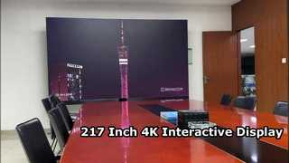 Pantalla de TV LED interactiva COB todo en uno serie UT-C de 217"