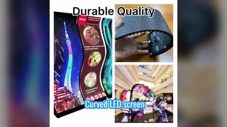 Pantalla LED curvada