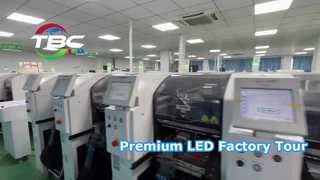 Visita a la fábrica de LED TBC
